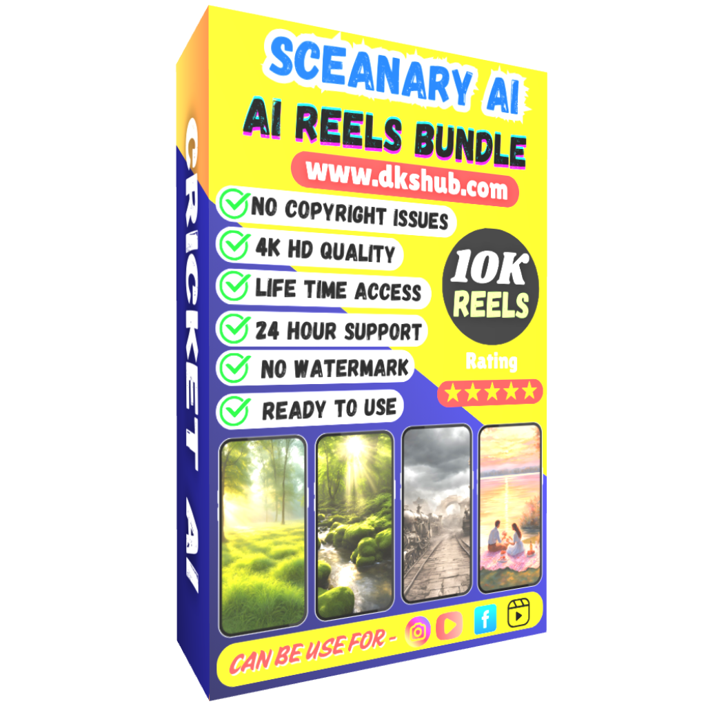 10000+ Sceanary AI Reels & Youtube Shorts Bundle